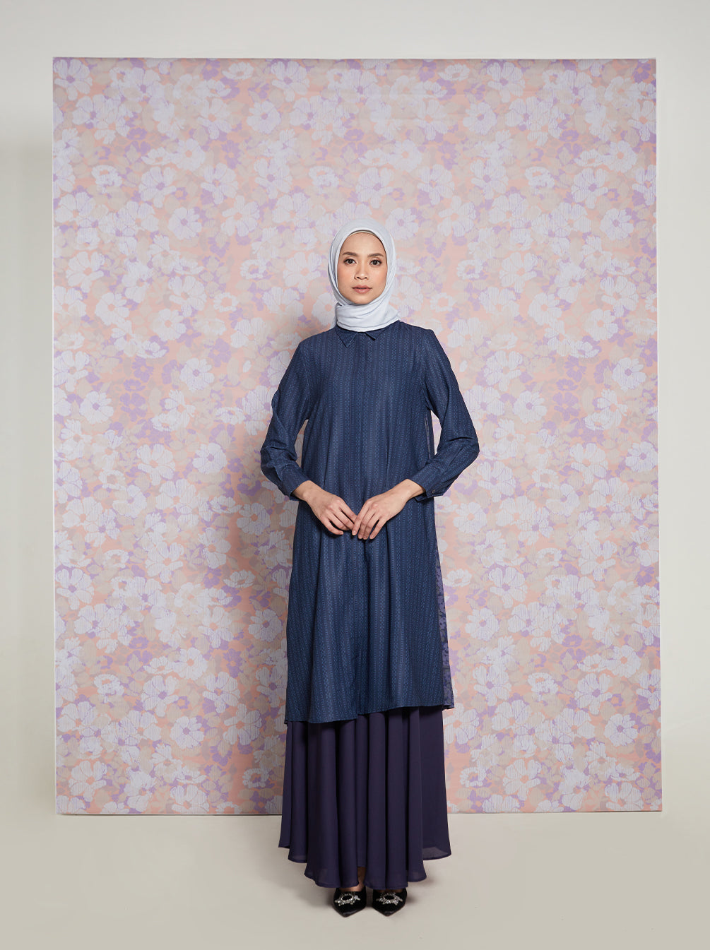 RENA TUNIC IN NAVY