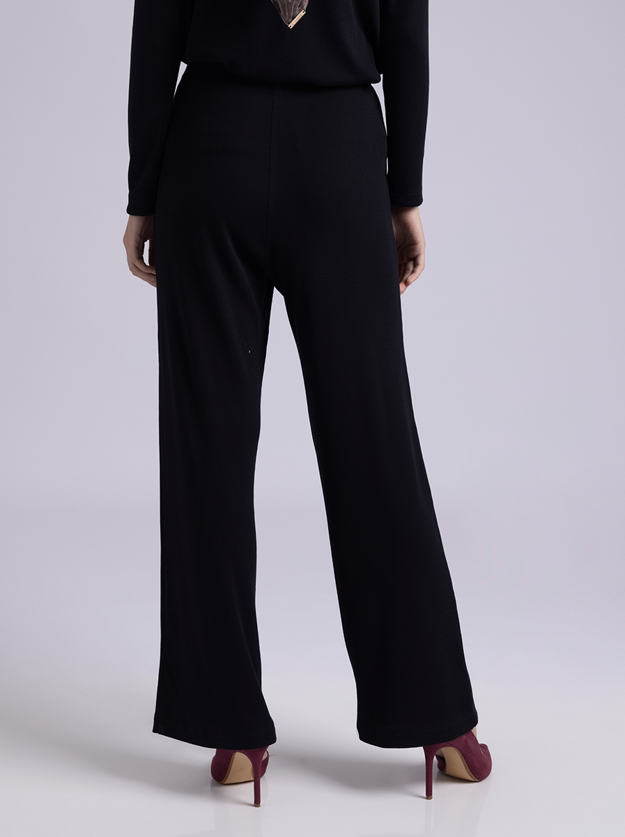ZELDA PANTS IN PLAIN BLACK