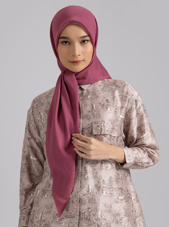 AIRY VOILE SCARF LUSH ROSE